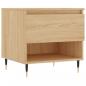 Preview: Couchtische 2 Stk. Sonoma-Eiche 50x46x50 cm Holzwerkstoff