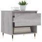 Preview: Couchtische 2 Stk. Grau Sonoma 50x46x50 cm Holzwerkstoff