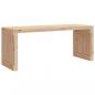 Preview: Gartenbank Ausziehbar 212,5x40,5x45 cm Massivholz Kiefer