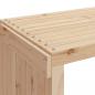 Preview: Gartenbank Ausziehbar 212,5x40,5x45 cm Massivholz Kiefer