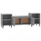 Preview: TV-Schrank Grau Sonoma 160x35x55 cm Holzwerkstoff