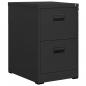 Preview: ARDEBO.de - Aktenschrank Anthrazit 46x62x72,5 cm Stahl