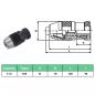 Preview: Schnellspannbohrfutter MT3-B18 mit 16 mm Spannbereich