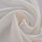 Preview: ARDEBO.de - Voile-Stoff 1,45 x 20 m Creme