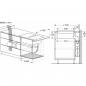 Preview: Siemens ED811FGA7iQ500 Induktionskochfeld mit Dunstabzug und Flachkanal 90 °vertikal L (ED811FQ15E+HZ9VDSB2), 80cm breit, rahmenlos, powerBoost, Schwarz