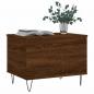 Preview: Couchtisch Braun Eichen-Optik 60x44,5x45 cm Holzwerkstoff