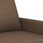 Preview: 2-Sitzer-Sofa Braun 120 cm Stoff