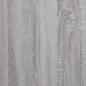 Preview: Wandregale 2 Stk. Grau Sonoma 60x25x25,5 cm Holzwerkstoff