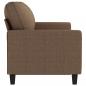 Preview: 3-Sitzer-Sofa Braun 180 cm Stoff