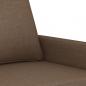 Preview: 3-Sitzer-Sofa Braun 180 cm Stoff