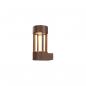 Preview: ARDEBO.de SLV SLOTS WALL Outdoor Wandleuchte, LED, 3000K, rost (231807)