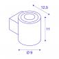 Preview: SLV OCULUS UP/DOWN Indoor LED, Wandaufbauleuchte, 2000-3000K, schwarz (1004670)