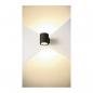 Preview: SLV OCULUS UP/DOWN Indoor LED, Wandaufbauleuchte, 2000-3000K, schwarz (1004670)