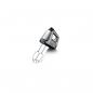 Preview: Severin HM 3832 Handmixer, 400W, 5 Geschwindigkeitsstufen, Turbo-Stufe, grau metallic-schwarz/Edelstahl