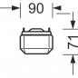 Preview: Regiolux Wannenanbauleuchte KLKF/1500 LED 6100-4700 840 ETM vw RAL 9016, 35-47W, 4700-6100lm, 4000K, verkehrsweiß (21100513120)