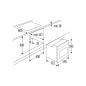 Preview: PKM F7-2S EEK: A Einbaubackofen, 60 cm breit, 54 Liter, Restwärmeanzeige, Vollglasinnentüre, 3 Glasschichten, Gehäusekühlung, Tropfschale, Grillrost