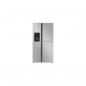 Preview: ARDEBO.de Wolkenstein WSBS590ICMEIX Side-by-Side Kombination, 91 cm breit, 556 L, NoFrost, mit Minibar, Kindersicherung,Thermostat, Wasserspender, Festwasseranschluss, Twist Ice Maker, Inox Design