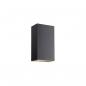 Preview: ARDEBO.de Nordlux Rold Flat Wandleuchte, 2x5 Watt, 350lm, 3000K, IP54, schwarz (84151003)