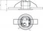 Preview: Theben theRonda S360 KNX FLAT DE WH Passiv-Infrarot-Präsenzmelder, 10 - 3000 lx, IP 54, weiß (2089560)