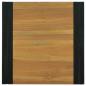 Preview: Wand-Badregal 45x45x35 cm Massivholz Teak