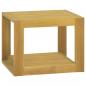 Preview: ARDEBO.de - Wand-Badregal 45x45x35 cm Massivholz Teak