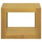 Preview: Wand-Badregal 45x45x35 cm Massivholz Teak