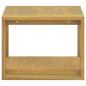 Preview: Wand-Badregal 45x45x35 cm Massivholz Teak