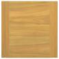 Preview: Wand-Badregal 45x45x35 cm Massivholz Teak