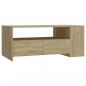 Preview: Couchtisch Sonoma-Eiche 102x55x42 cm Holzwerkstoff