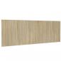 Preview: Wand-Kopfteil Sonoma-Eiche 240x1,5x80 cm Holzwerkstoff