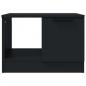 Preview: Couchtisch Schwarz 50x50x36 cm Holzwerkstoff