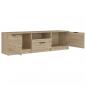 Preview: TV-Schrank Sonoma-Eiche 140x35x40 cm Holzwerkstoff