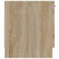 Preview: TV-Schrank Sonoma-Eiche 140x35x40 cm Holzwerkstoff