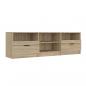 Preview: TV-Schrank Sonoma-Eiche 150x33,5x45 cm Holzwerkstoff