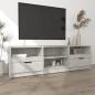 Preview: TV-Schrank Betongrau 150x33,5x45 cm Holzwerkstoff