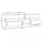 Preview: TV-Schrank Betongrau 150x33,5x45 cm Holzwerkstoff