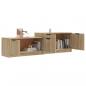 Preview: TV-Schrank Sonoma-Eiche 158,5x36x45 cm Holzwerkstoff