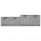 Preview: TV-Schrank Betongrau 158,5x36x45 cm Holzwerkstoff