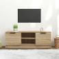 Preview: ARDEBO.de - TV-Schrank Sonoma-Eiche 102x35x36,5 cm Holzwerkstoff