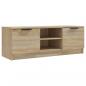 Preview: TV-Schrank Sonoma-Eiche 102x35x36,5 cm Holzwerkstoff