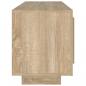 Preview: TV-Schrank Sonoma-Eiche 102x35x45 cm Holzwerkstoff