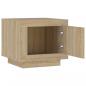 Preview: Couchtisch Sonoma-Eiche 51x50x45 cm Holzwerkstoff