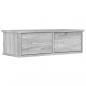 Preview: Wandschrank Grau Sonoma 60x26x18,5 cm Holzwerkstoff