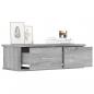 Preview: Wandschrank Grau Sonoma 60x26x18,5 cm Holzwerkstoff