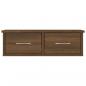 Preview: Wandschrank Braun Eichen-Optik 60x26x18,5 cm Holzwerkstoff