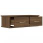 Preview: Wandschrank Braun Eichen-Optik 60x26x18,5 cm Holzwerkstoff