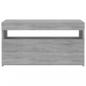 Preview: TV-Schrank mit LED-Leuchten Grau Sonoma 75x35x40 cm