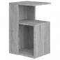 Preview: Beistelltisch Grau Sonoma 36x30x56 cm Holzwerkstoff