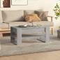 Preview: ARDEBO.de - Couchtisch Grau Sonoma 102x55x45 cm Holzwerkstoff