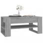 Preview: Couchtisch Grau Sonoma 102x55x45 cm Holzwerkstoff